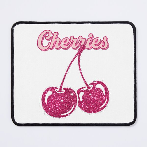 Item preview, Glitter Effect Pink Cherries designed and sold by Claustronautas.