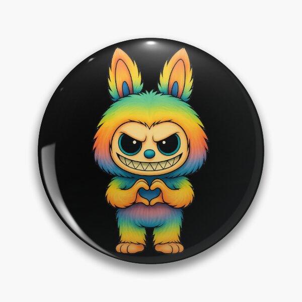 Item preview, Rainbow Monster Cute Creepy Character Art designed and sold by Dreamiz.