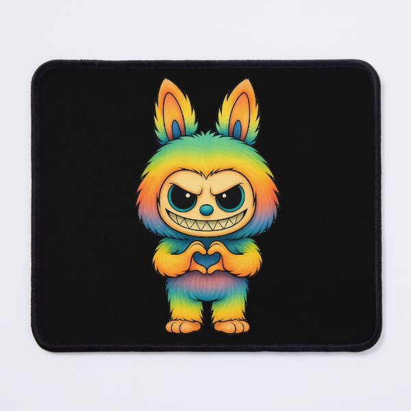 Item preview, Rainbow Monster Cute Creepy Character Art designed and sold by Dreamiz.