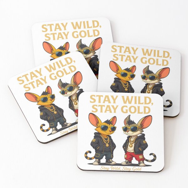 Item preview, Stay Wild, Stay Gold – Cool Marsupilami Streetwear Design designed and sold by MarsupilamiFans.