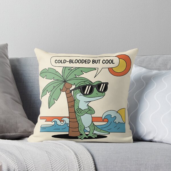 Item preview, lizard meme |cold blooder but cool designed and sold by sketchlab-co.