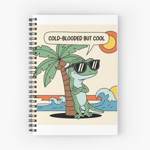 Item preview, lizard meme |cold blooder but cool designed and sold by sketchlab-co.