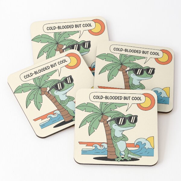 Item preview, lizard meme |cold blooder but cool designed and sold by sketchlab-co.