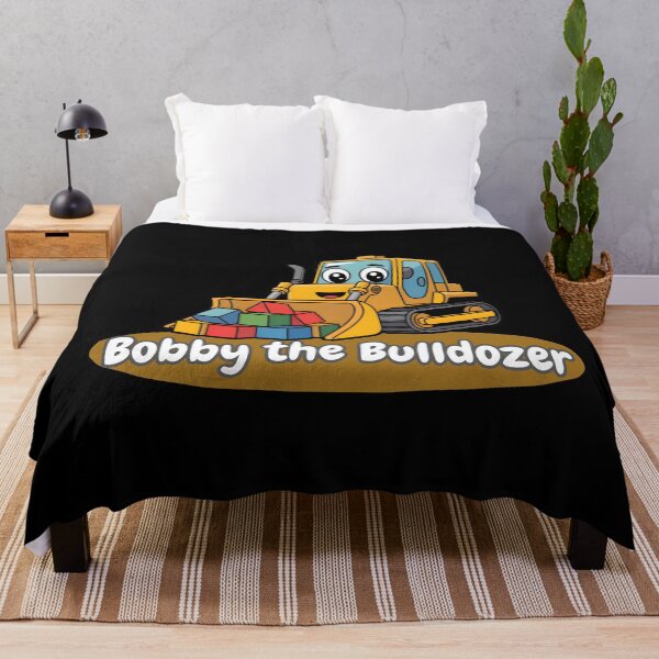 Item preview, Bobby the Bulldozer – Cute Cartoon Construction Sticker for Kids designed and sold by ArtistanForge.