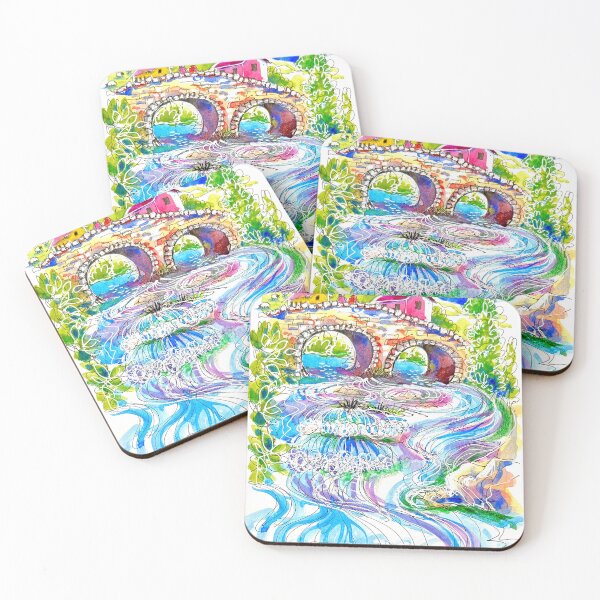 Item preview, Clifden, Ireland. The ancient bridge and babbling brook. designed and sold by ErinHillStudio.