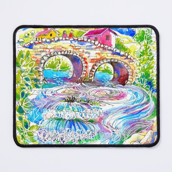 Item preview, Clifden, Ireland. The ancient bridge and babbling brook. designed and sold by ErinHillStudio.