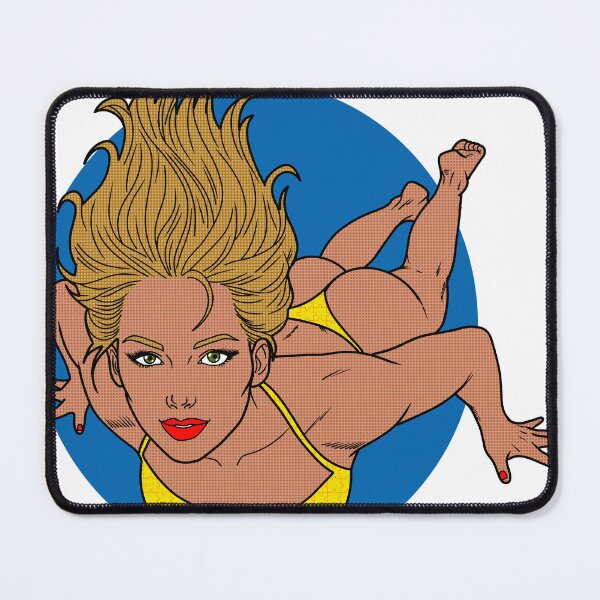 Item preview, Yellow Bikini Pinup designed and sold by SolefulStickers.
