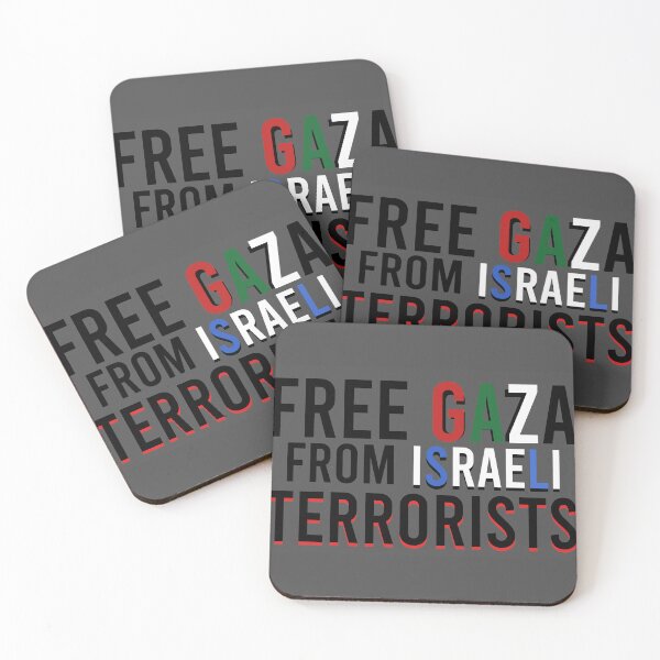Item preview, Free Gaza from Israeli terrorists! designed and sold by MiaaaArts.