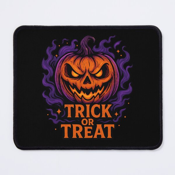 Item preview, Spooky Pumpkin Trick or Treat – Vibrant Halloween Design in Orange & Purple designed and sold by BloomOfDesign.