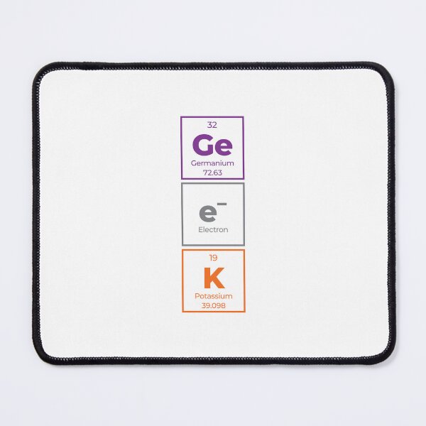 Item preview, Geek Periodic Table Outline Vertical Design – Minimalist Science Gift for Proud Geeks designed and sold by Rodney's Marketplace.