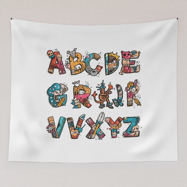 Item preview, Colorful Street Art ABCs designed and sold by Ommash.