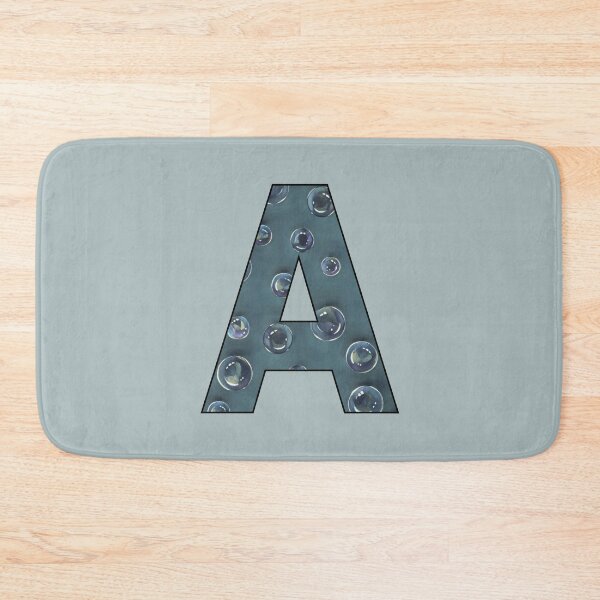 Item preview, Letter A, Decorated Initial, Bubbles, Soap Bubble Art designed and sold by JoyfulWhimsy.
