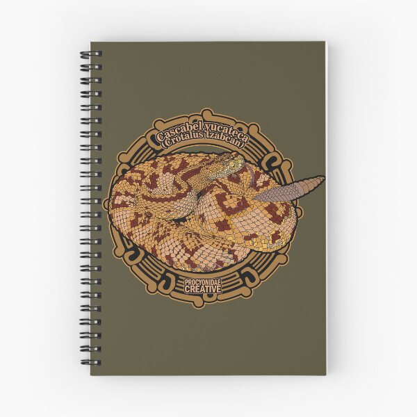 Item preview, Yucatán neotropical rattlesnake designed and sold by Procyonidae Creative.