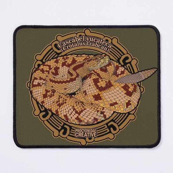 Item preview, Yucatán neotropical rattlesnake designed and sold by Procyonidae Creative.