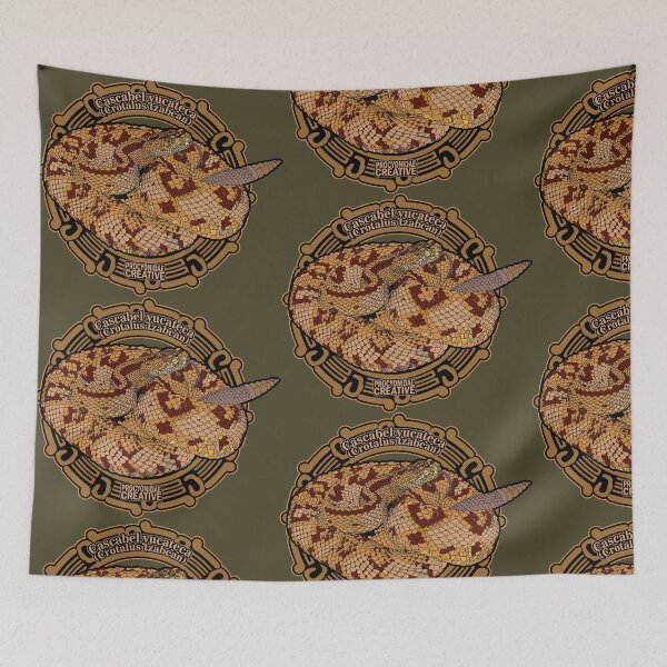 Item preview, Yucatán neotropical rattlesnake designed and sold by Procyonidae Creative.