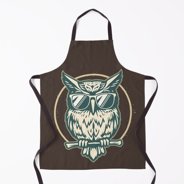 Item preview, Vintage Owl with Sunglasses Night Owl designed and sold by 95kinimoD.