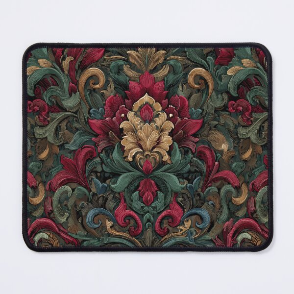 Item preview, Gothic Baroque Damask Wallpaper Pattern designed and sold by DarklingAnubiss.