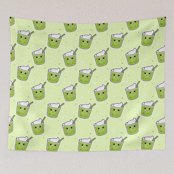 Item preview, Kawaii Aesthetic Matcha Lover Design designed and sold by Sghm.Shop.