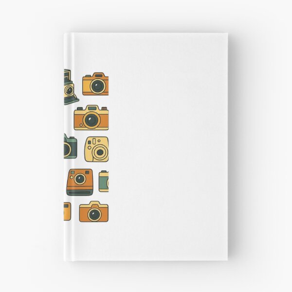 Item preview, "Vintage Camera Pattern with Artistic Ink Splashes" designed and sold by Freri.