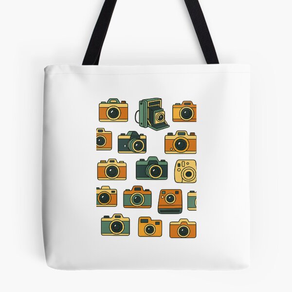 Item preview, "Vintage Camera Pattern with Artistic Ink Splashes" designed and sold by Freri.
