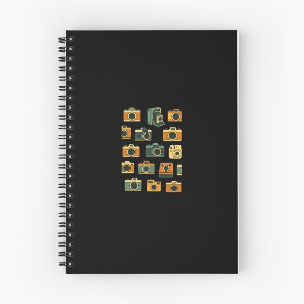 Item preview, "Vintage Camera Pattern with Artistic Ink Splashes" designed and sold by Freri.