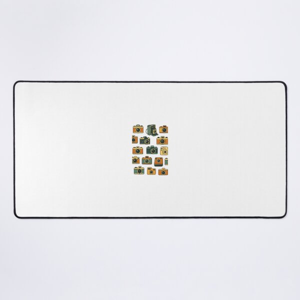 Item preview, "Vintage Camera Pattern with Artistic Ink Splashes" designed and sold by Freri.
