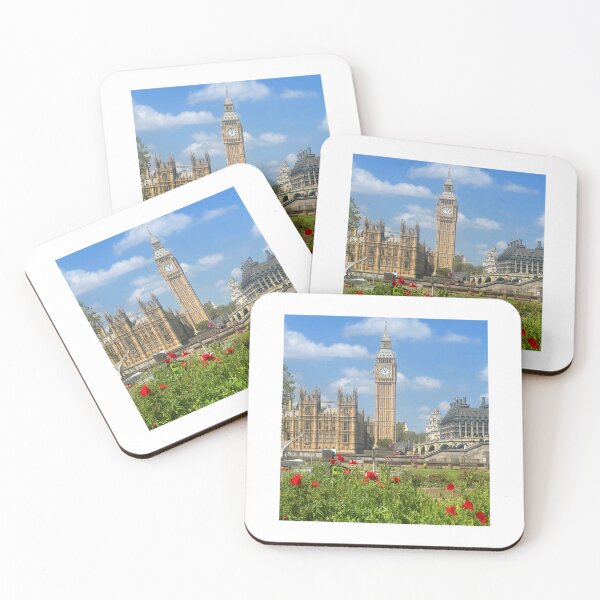 Item preview, Iconic London - Big Ben via the Poppies designed and sold by The Running London Photographer.