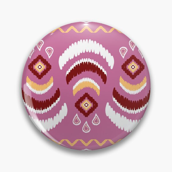 Item preview, Ethnic Lucky Sign Tribal Pink Tones designed and sold by Chercheryellow.