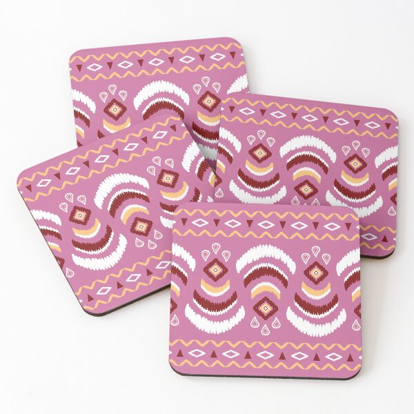 Item preview, Ethnic Lucky Sign Tribal Pink Tones designed and sold by Chercheryellow.