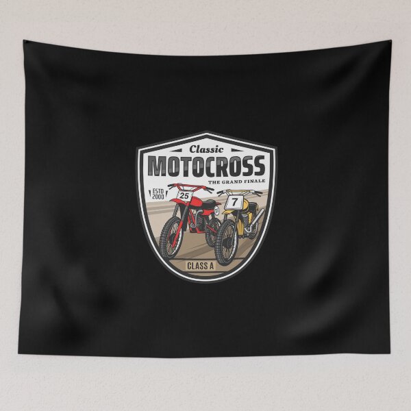 Item preview, Vintage Motocross Class A designed and sold by Joncasmiart.