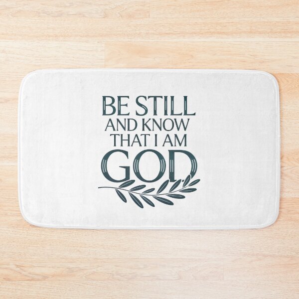 Item preview, Be Still and Know That I Am God Bible Verse designed and sold by Zanigold.