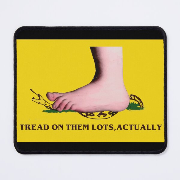 Item preview, Tread on them lots, actually (anti libertarian) designed and sold by remerasnerdas.