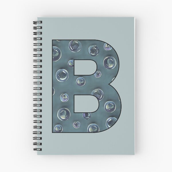 Item preview, Letter B, Decorated Initial, Bubbles, Soap Bubble Art designed and sold by JoyfulWhimsy.