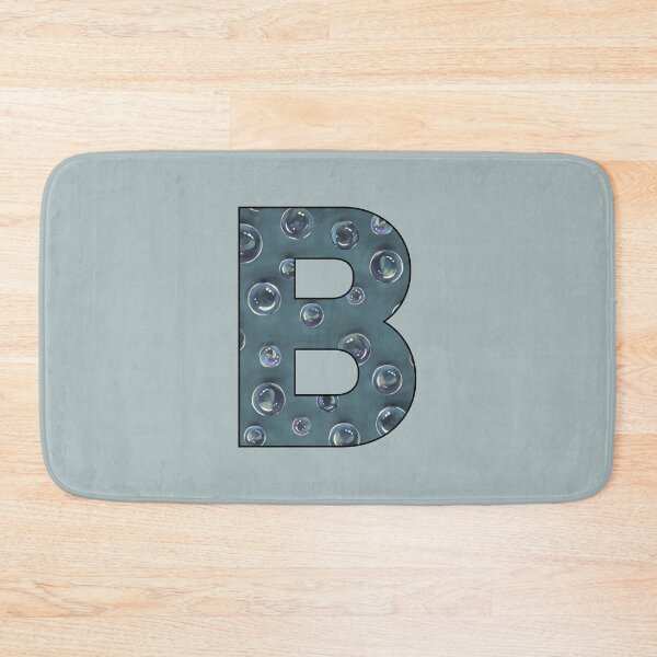 Item preview, Letter B, Decorated Initial, Bubbles, Soap Bubble Art designed and sold by JoyfulWhimsy.