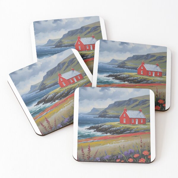 Item preview, little red cottage designed and sold by namedropper.