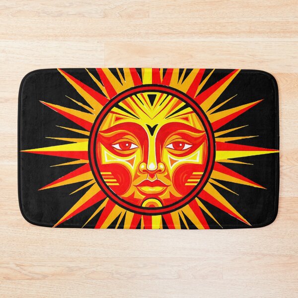 Item preview, Modern Geometric Sun Illustration – Bold Tribal & Art Deco Design designed and sold by  Ojo de Lilith.
