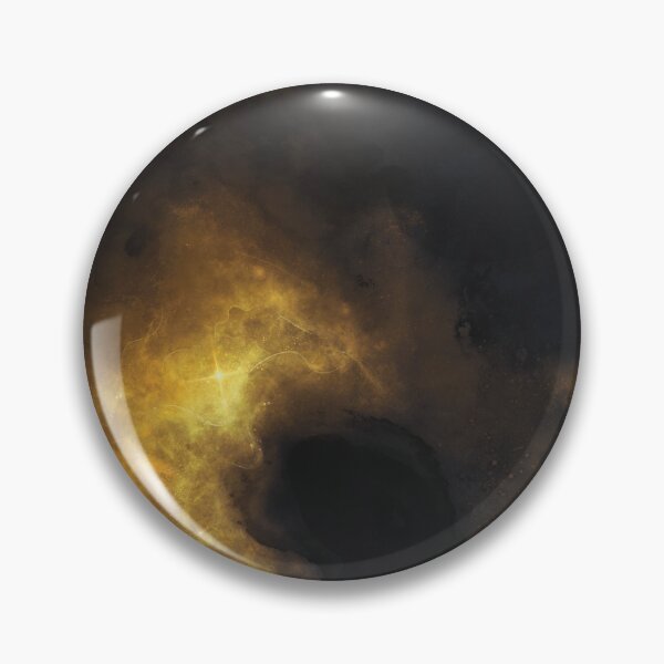 Item preview, Black and Gold Nebula designed and sold by ArtByElandria.