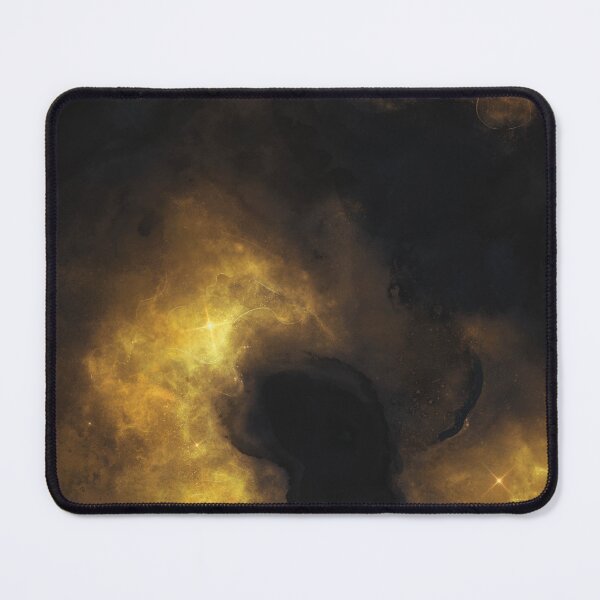 Item preview, Black and Gold Nebula designed and sold by ArtByElandria.