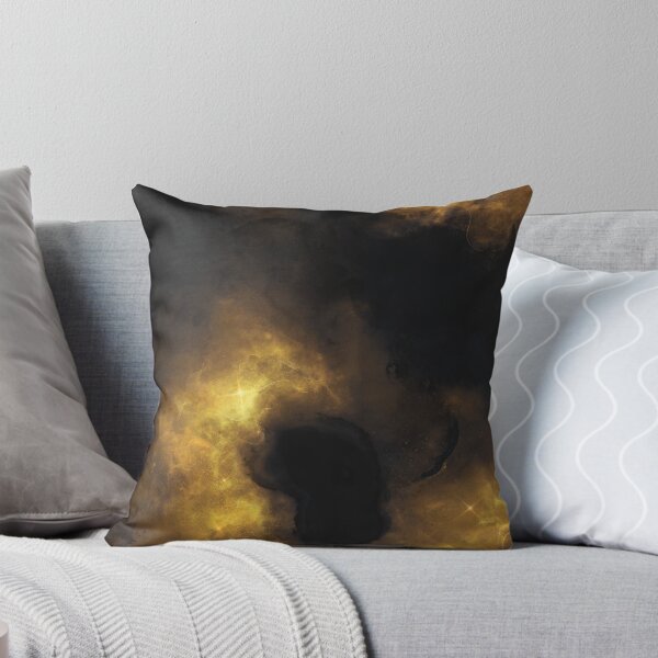 Item preview, Black and Gold Nebula designed and sold by ArtByElandria.