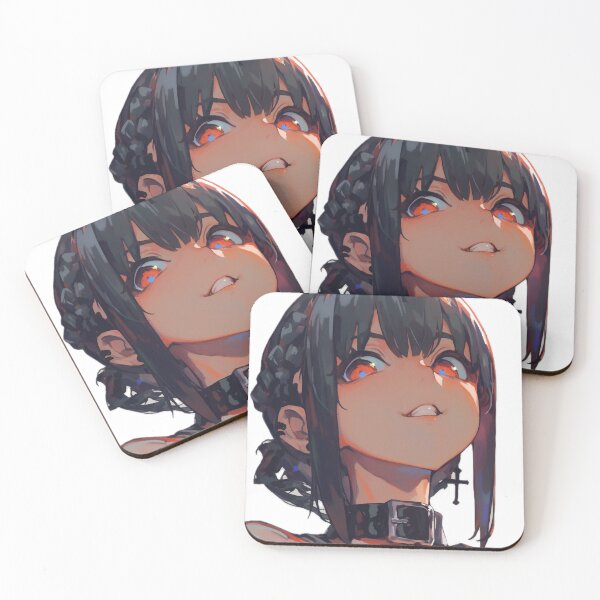 Item preview, Goth, Anime Girl Wearing Choker designed and sold by CautiousDesignz.