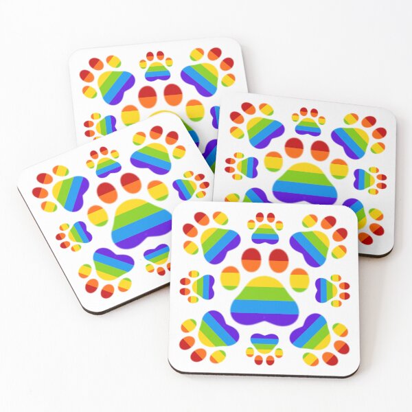 Item preview, Pride Paw Pattern designed and sold by Kitramina’s Shop.