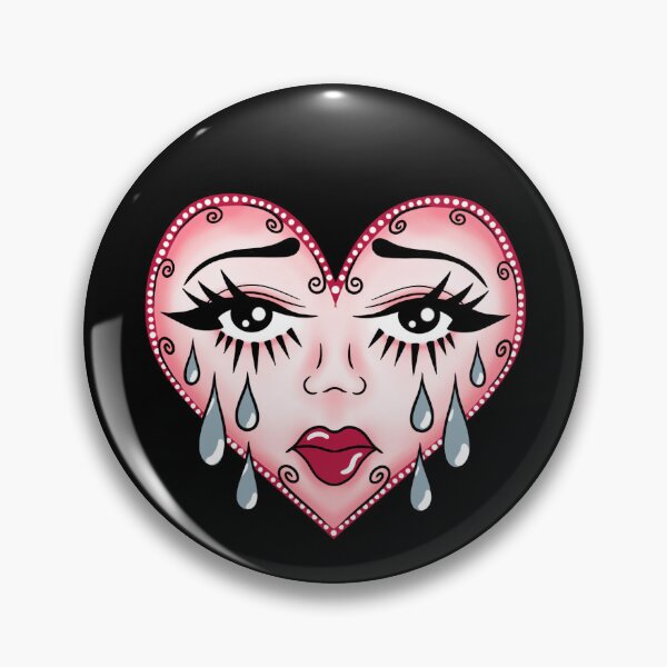 Item preview, Cara de corazón llorando designed and sold by y2kpixi.