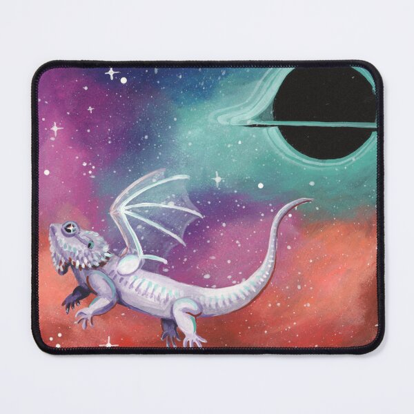 Item preview, Bearded Dragon Dragon in Space designed and sold by VivianRosalee.