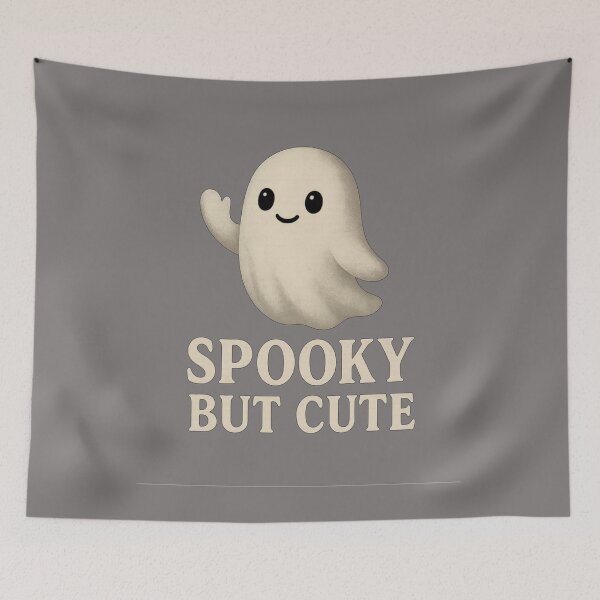 Item preview, Boo Vibes – Cute Ghost Cartoon Funny T-Shirt designed and sold by KDesignCrafts.