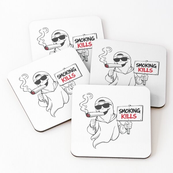 Item preview, Ghastly - A Smoky Warning designed and sold by Graph-YourBrand.