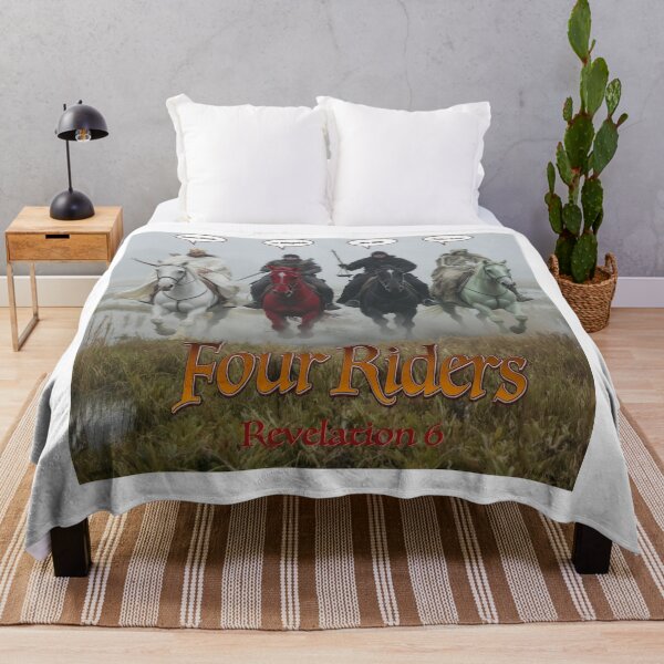 Item preview, The Four Riders Print designed and sold by Lichentroupe63.