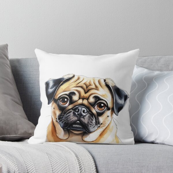 Item preview, Pug Life - Illustration designed and sold by ZeppyArt.