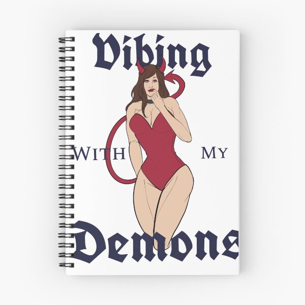 Item preview, Vibing with my Demons Halloween  designed and sold by NovaAspynArts.