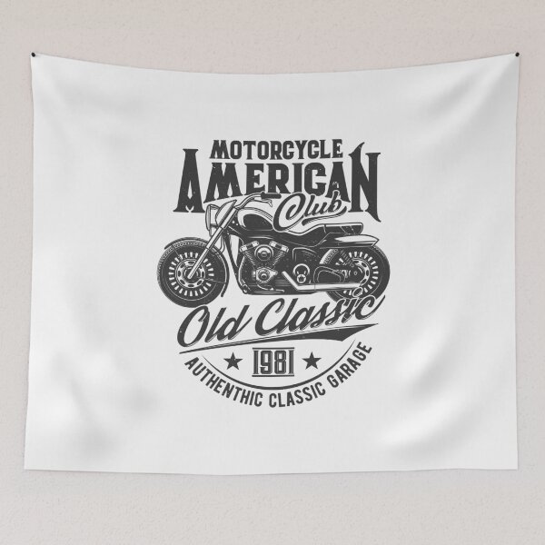 Item preview, Classic vintage club American motorcycle designed and sold by Joncasmiart.