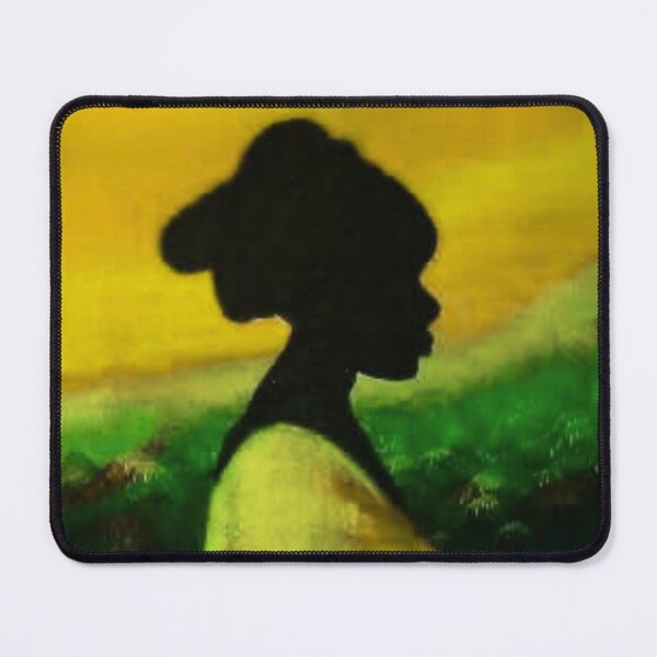 Item preview, Woman in profile, Sunset silhouette designed and sold by MaPerle.
